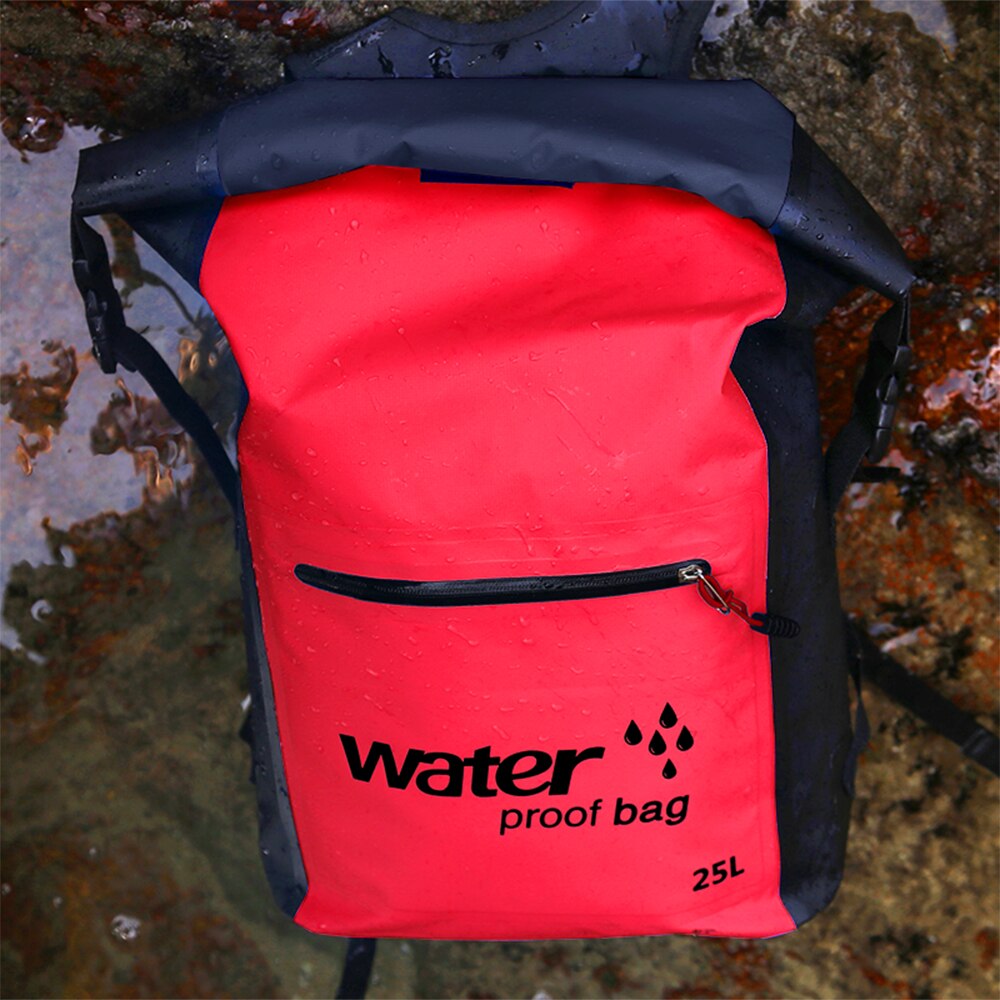 25L Outdoor Waterproof Bag dry bag Roll Top Floating Backpack for Kayaking Rafting Boating River Trekking accessiores