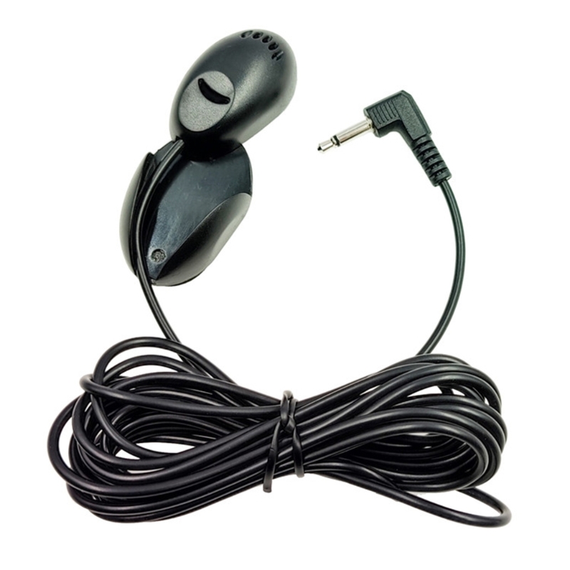 Bilstereomikrofon 3.5mm eksterne mikrofoner for bil hovedenhet bluetooth-aktivert stereo radio gps dvd mikrofon/mikrofon
