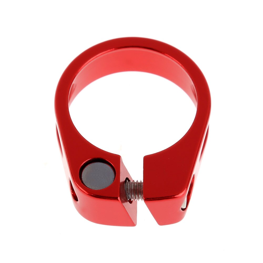 34.9 mm aluminiumslegering quick release sadelpind mtb cykel cykel sadel sadelpind klemme rød / sort / guld / sølv / blå: Rød