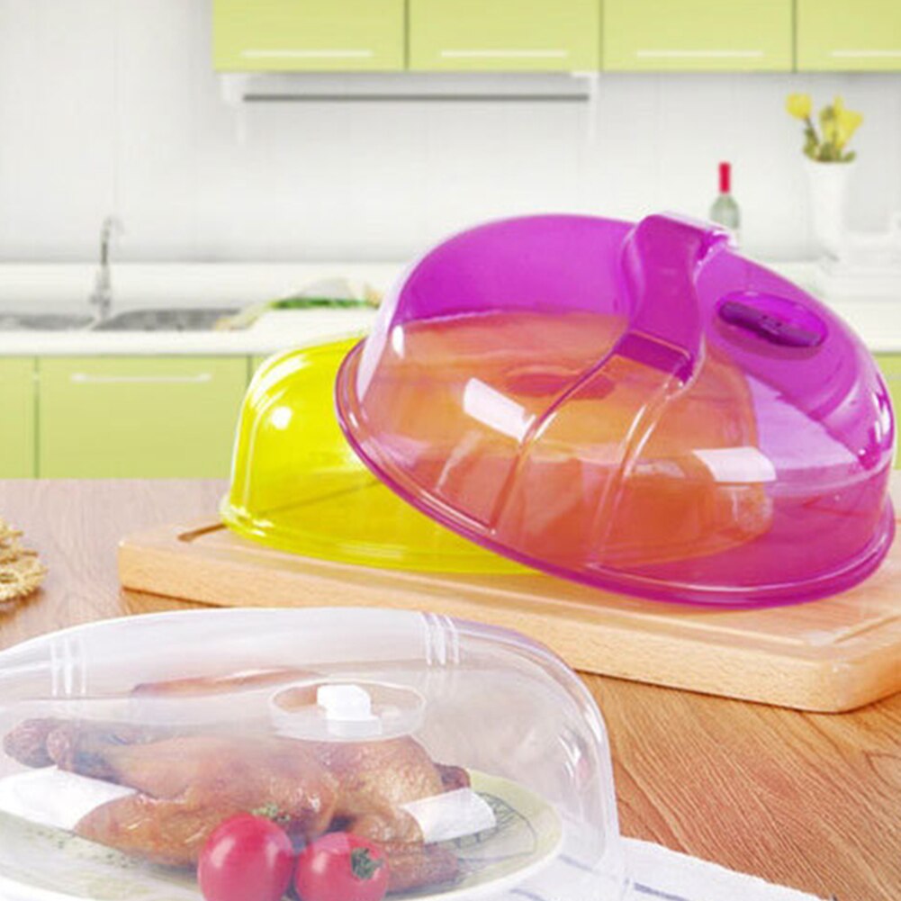Mikroovn tallerken topper låg mad fad damp udluftning splatter låg køkken værktøj plast forsegling låg mad opbevaring låg
