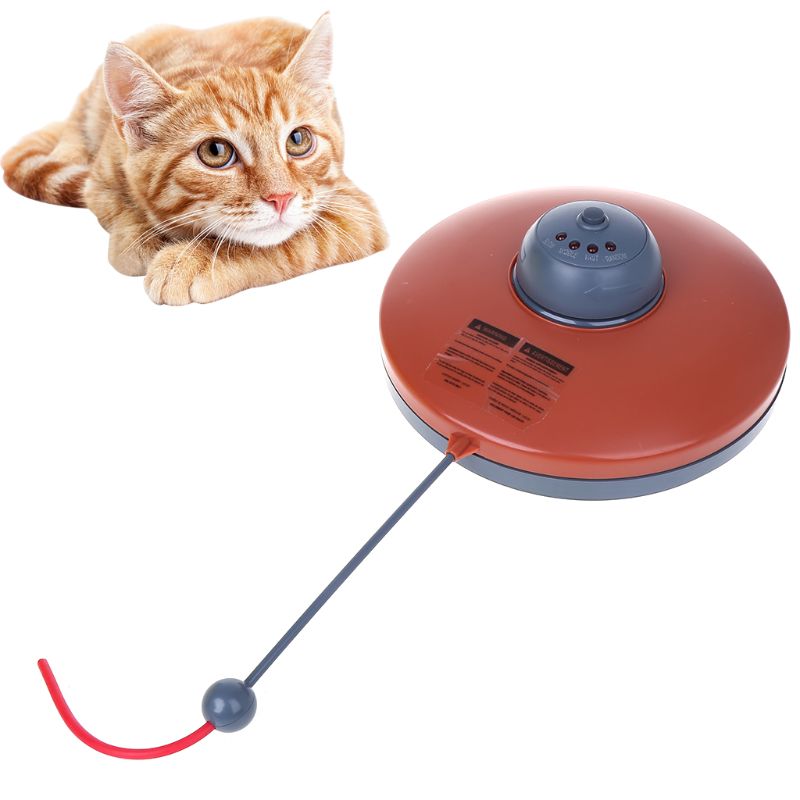 Undercover stof bevægende mus interaktiv leg meow kat legetøj til kat kitty sjovt