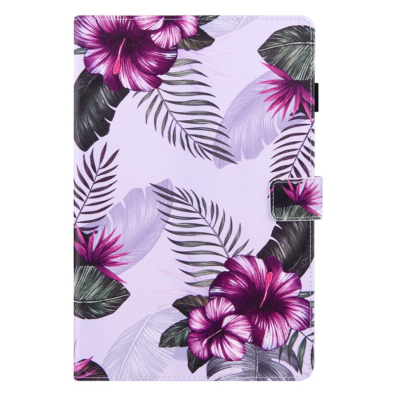 Tablet marmor cover til samsung galaxy tab  s6 lite 10.4 etui sm -p610 sm-p615 malet caqa læder pu coque flip stand shell: Zh