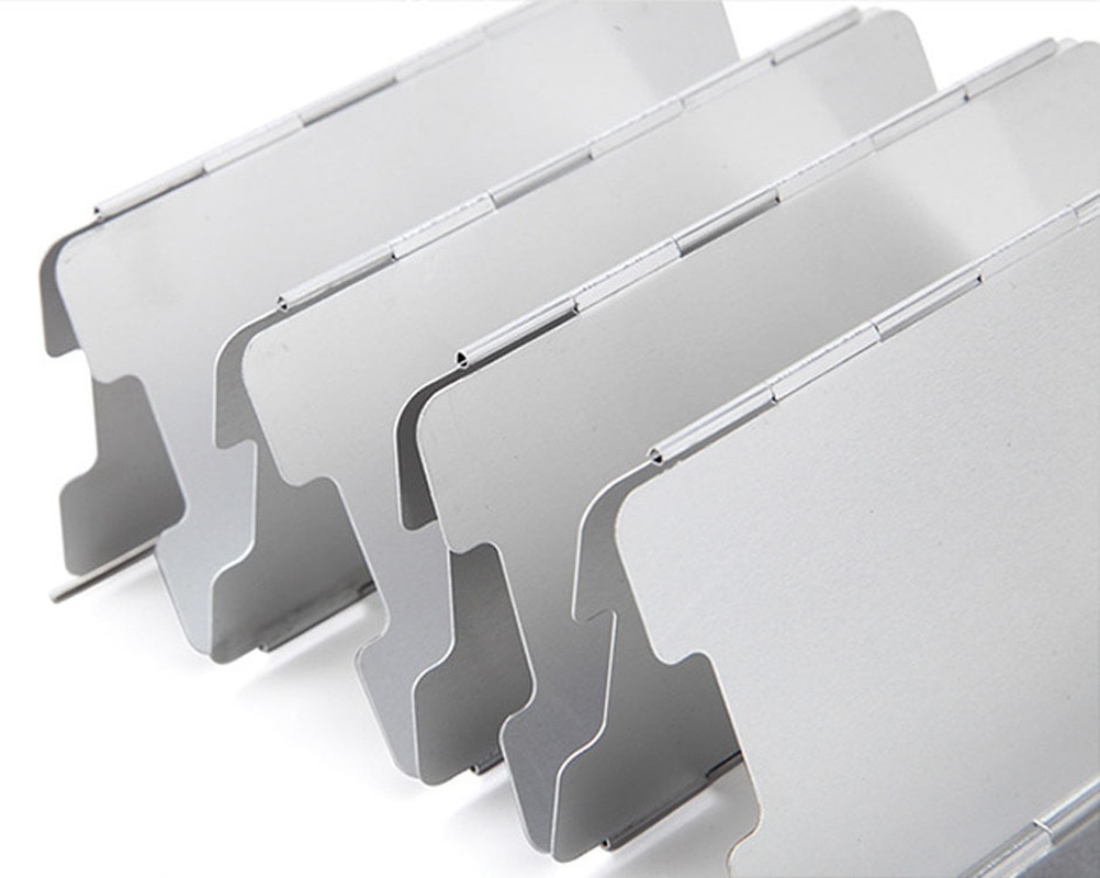 ELOS10 plates Fold Camping Cooker Gas Stove Wind Grandado