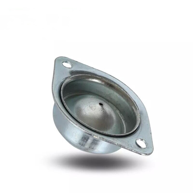 2pcs/set Metal Transfer Bearing Roller Wheels Diameter 25.4mm Carbon Steel+Nylon Caster Conveyor Unit Roller Wheels Rolling Tool