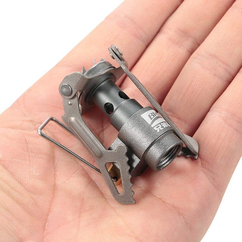 BRS – réchaud à gaz en titane ultraléger pour Camping, extérieur, 25g, BRS-3000T