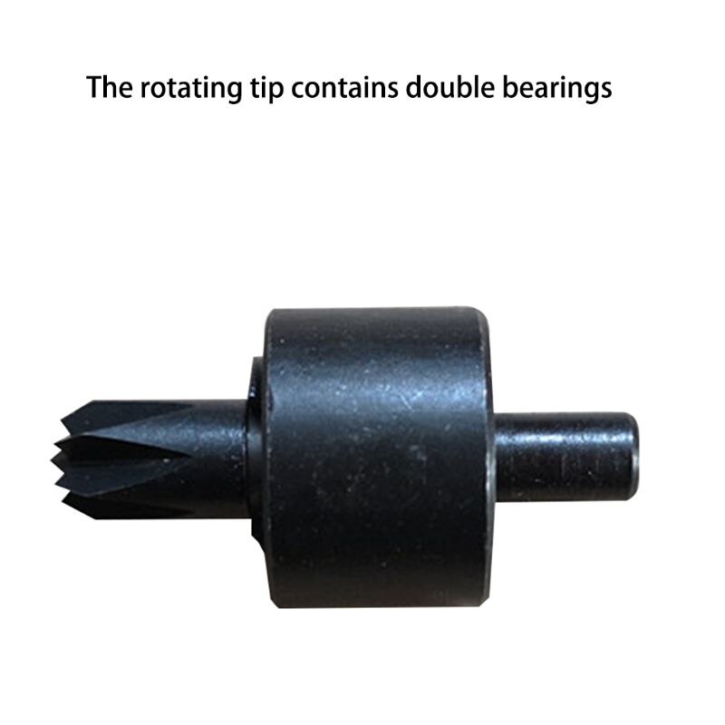 DIY akcesoria robić mini tokarki robić obróbki drewna 6mm obrotowa głowica środkowa