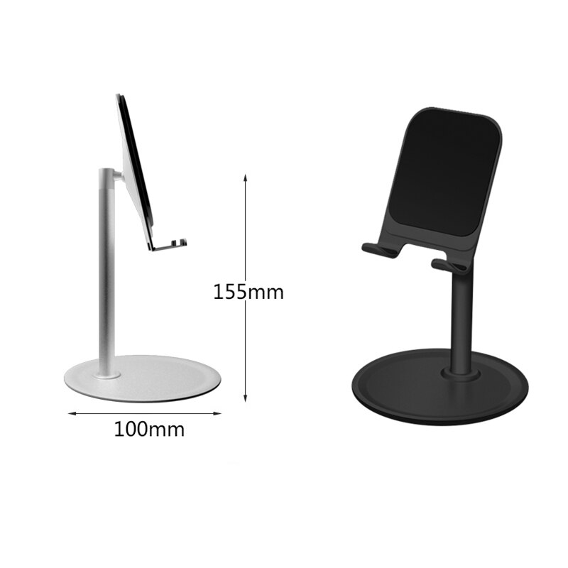 Neue Schreibtisch praktisch Halfter Stehen Für IPhone IPad, Einstellbare Metall Schreibtisch Tablette Halfter Universal- Tisch praktisch Stehen
