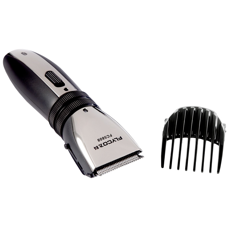 Flyco Hair Clipper Rechargable Tondeuse Cheveux Trimmer for Men Beard cortadora de pelo 2pcs Nozzles FC5808 Shaver