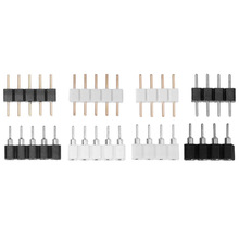 10Pcs Male/Female 4 Pin RGB / 5PIN RGBW Connector Adapter Pin Needle for RGB /RGBW 5050 3528 LED Strip Light Led Accessories