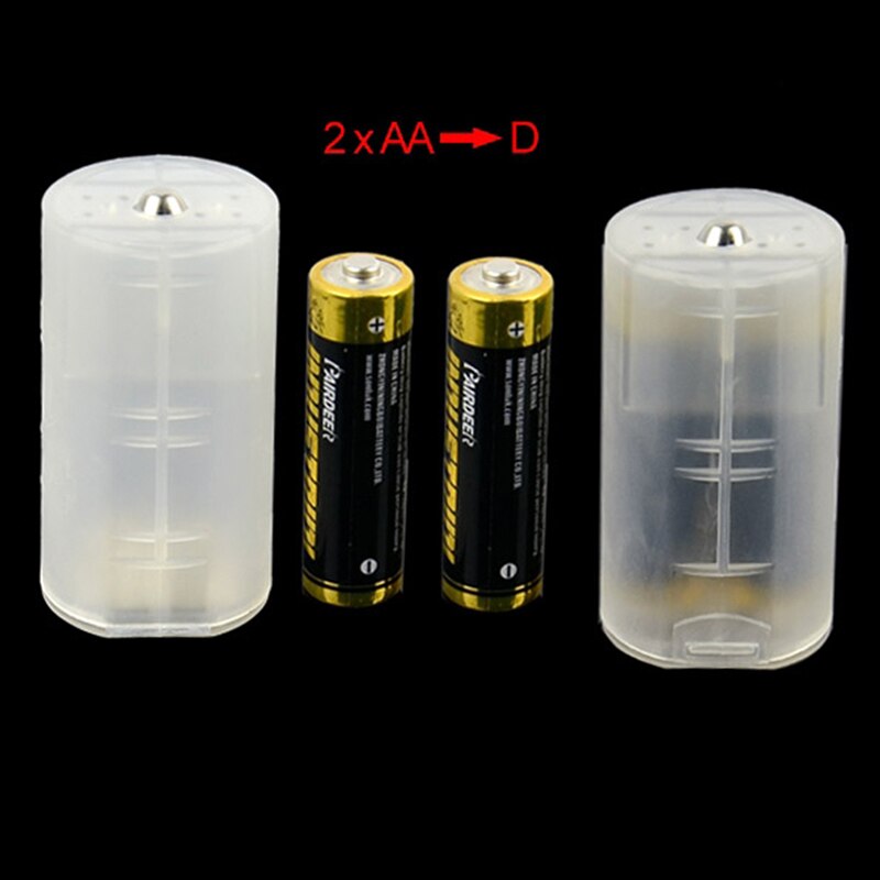 1Set Aaa Naar Aa/Aa Naar C/Aa Naar D/ 2AA Naar D Batterij Combinatie Mobiele batterij Box Adapter Aaa 2 Aa Etui Converter Switcher