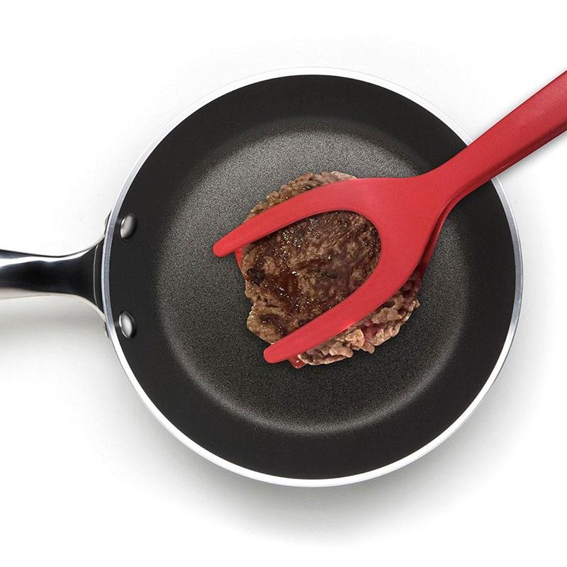 Käännä muna 2 in 1 pussi käännä täydellinen pannukakku helppoa silikonista kotiruokaa hotellitarvike espatula keittiö spatula de d co  b2 l 4