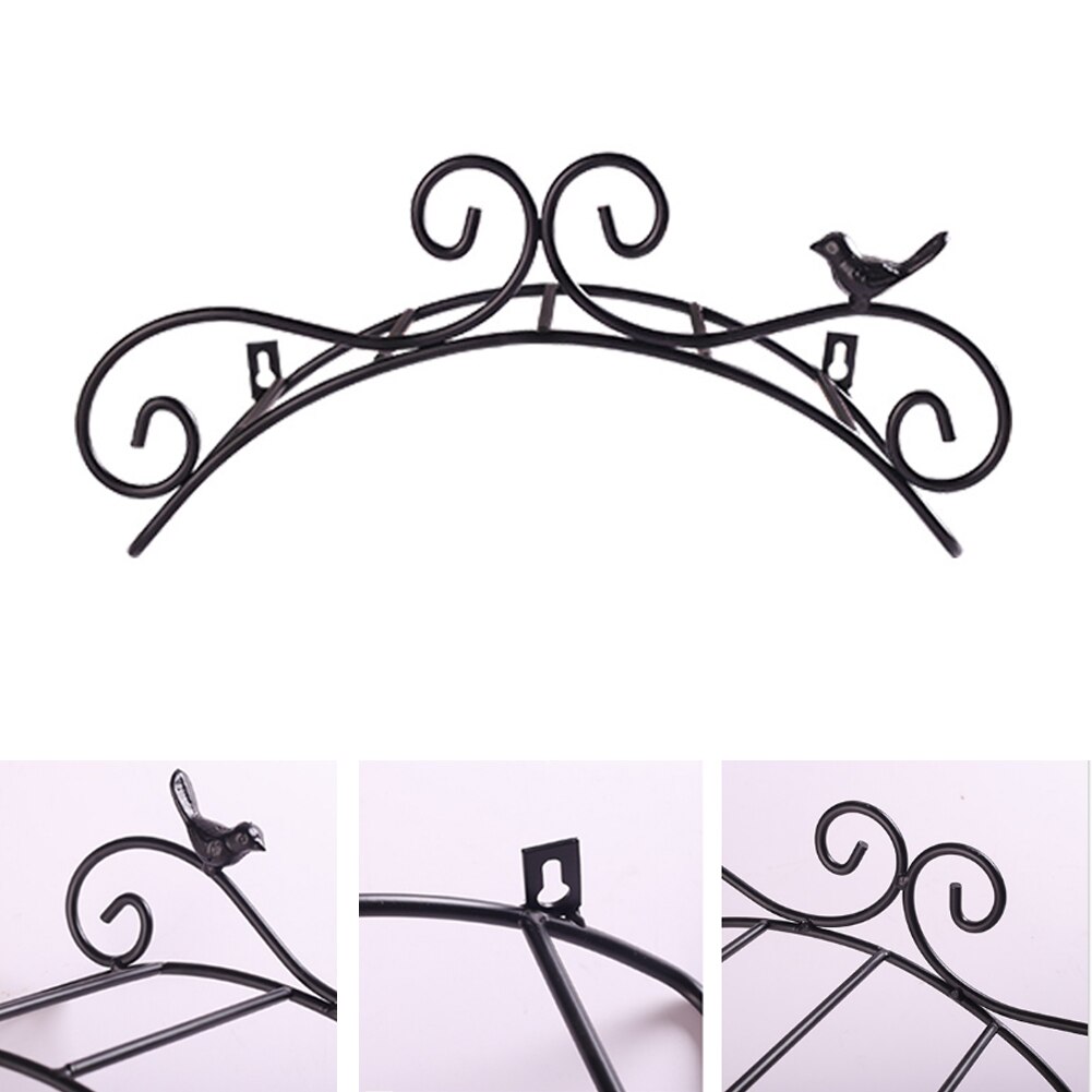 Organizer Reel Universal Retro Storage Rack Water Pipe Durable Tidy Iron Decorative Hanger Garden Hose Holder Wall Mounted