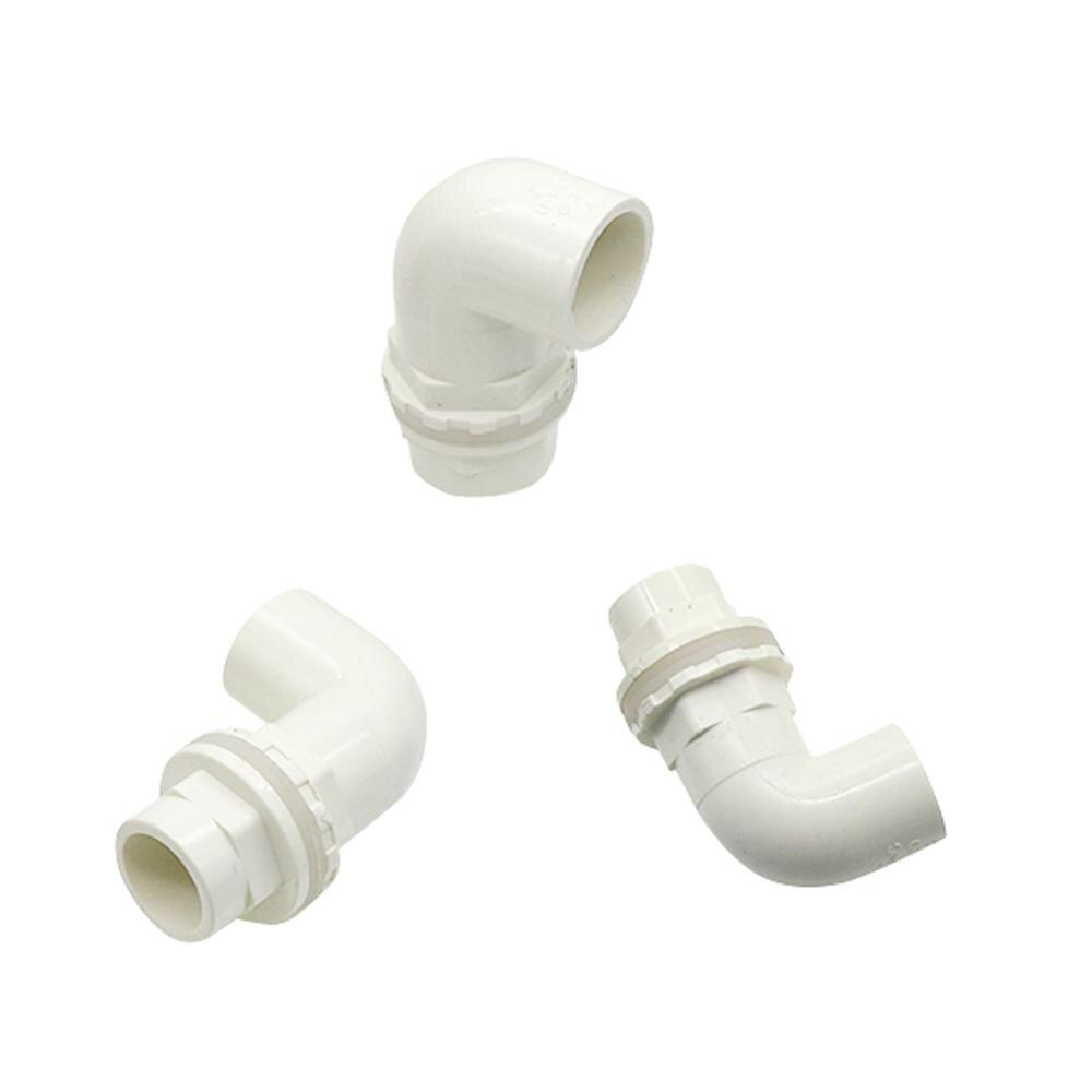 ID 20/25/32mm 90 ° Gomito PVC Connettore Acqua di Irrigazione Giardino della Fattoria di Alimentazione Comune Serbatoio di Acqua acquario Sistema di Drenaggio Tubo di Strumento