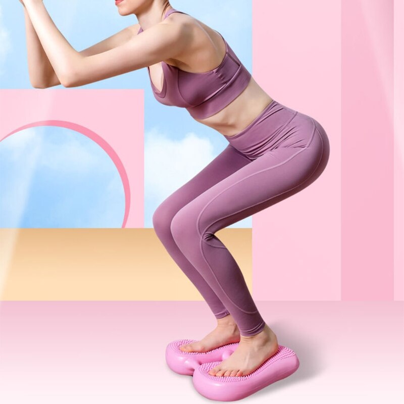 Mini équipement de Fitness pour jambes fines, équipement de perte de poids, Stepper gonflable, entraînement à l&#39;équilibre, pédale d&#39;entrainement