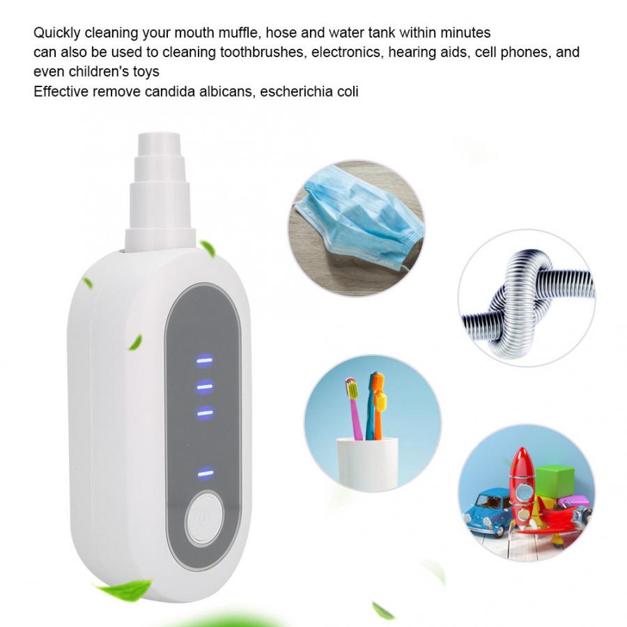 Ozone Cleaning Machine Portable USB High Efficiency Cleaning Tool for Breathing Machine Clean Sterilizer