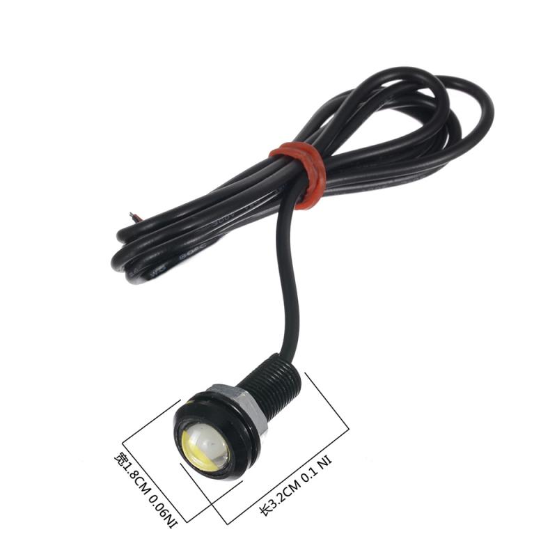 Car Eagle Eye DRL Led Daytime Running Lights LED DC 12V 10W Backup Reversing Parking Signal Automobiles Lamps DRL Car Styling