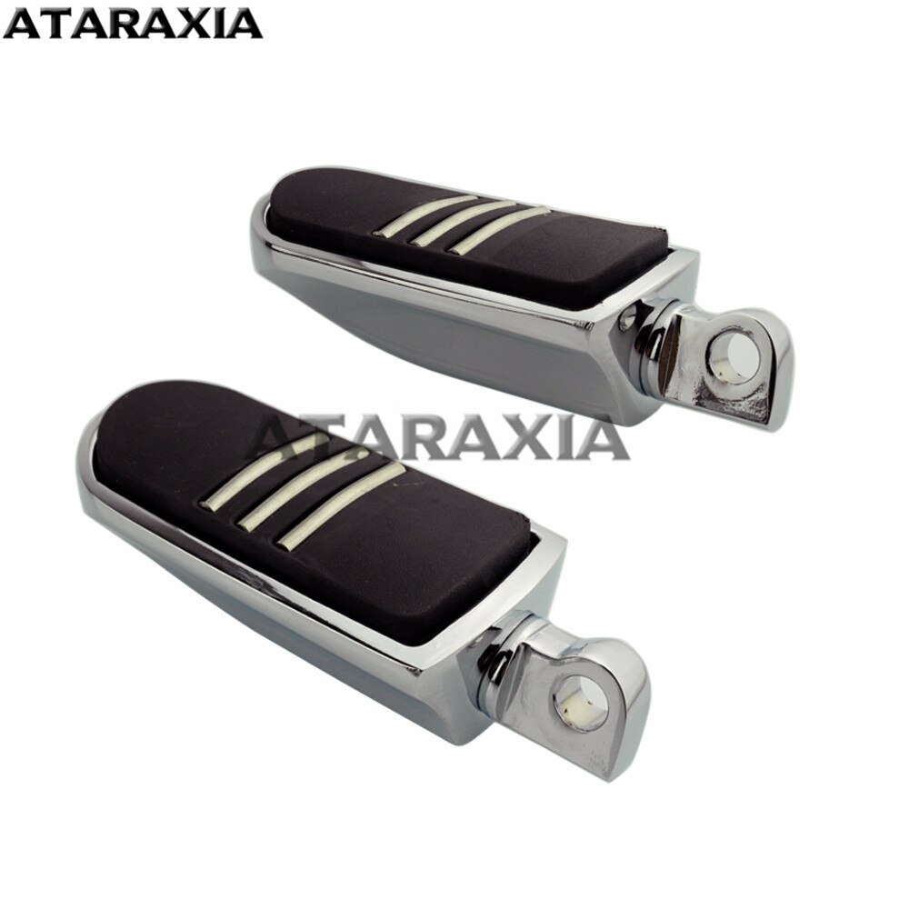 StreamLiner Styled Footpeg Foot pegs For Harley Dyna Heritage Softail Fatboy FLST FLH Touring Electra Street Glide Road King