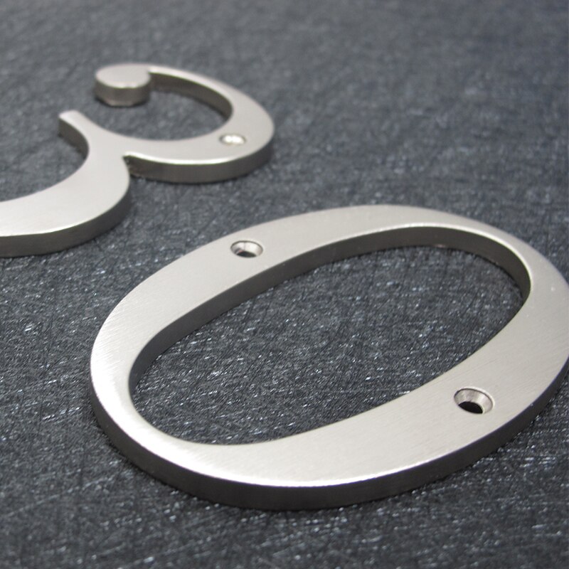 4 in Sold Zinc Modern House Number Hotel Home Door Number Outdoor