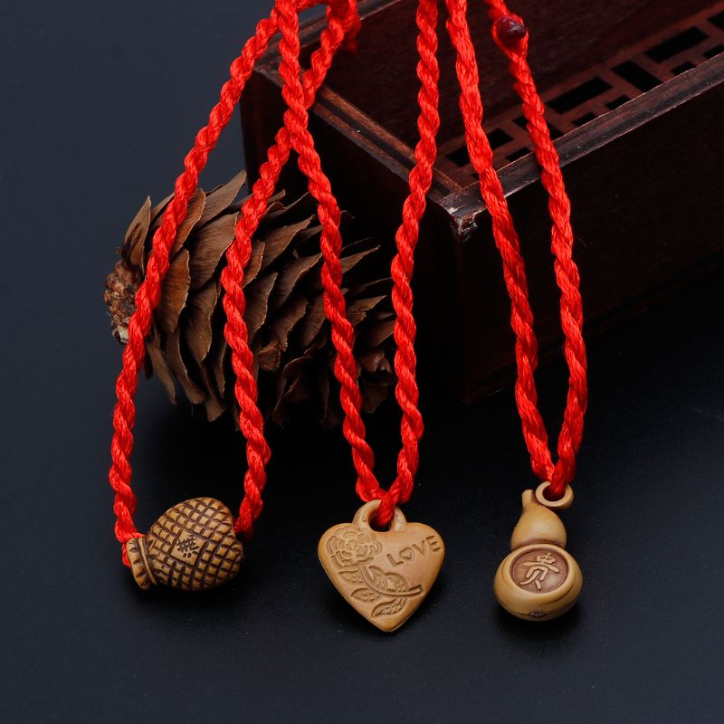 10Pcs Handmade Lucky Knitting Red String Braided Friendship Lovers Bracelets N58F