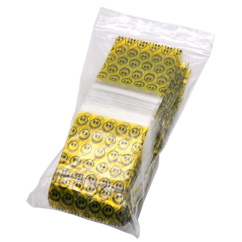 100 stuks plastic zakken bedrukken plastic zakken verpakking ziplock zak