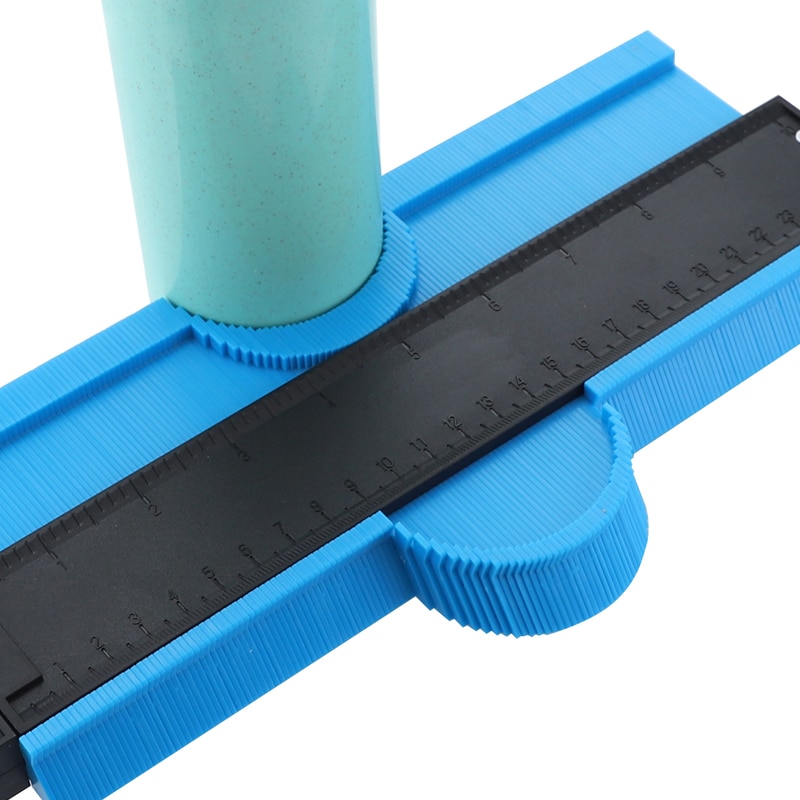 5/10 Inch Contour Gauge Plastic Profiel Kopie Gauge Profiel Jig Gids Markering Voor Tegel Rand Vorm Kopie Meetinstrument