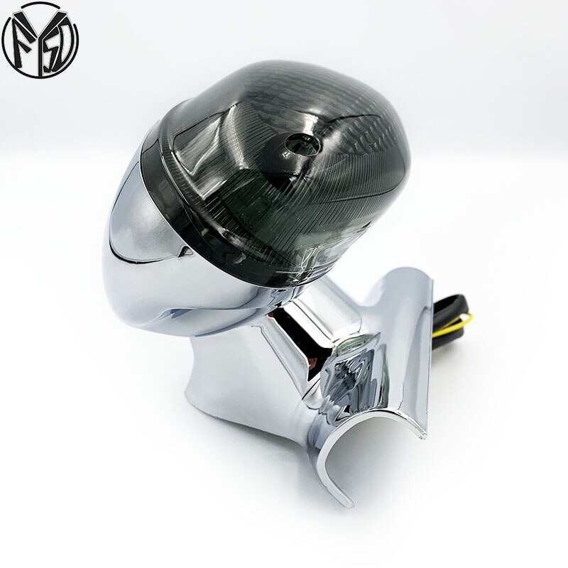 LED Rear Tail Brake Light Blinker Turn Signal Integrated Lamp For Triumph Bonneville SE T100 Motorcycle Accessories Lighting: LED Smoke