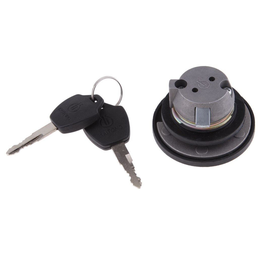 Motorbike Gas Cap Fuel Tank Cap with Keys for Roketa Cayman/V-moto Milano/Baja