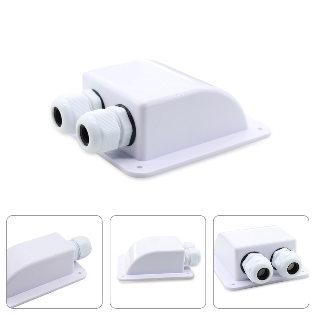 1/2 Gaten Dak Draad Entry Klier Doos Zonnepaneel Kabel Connector Houder Camper Caravan Varen Camper Van Accessoires