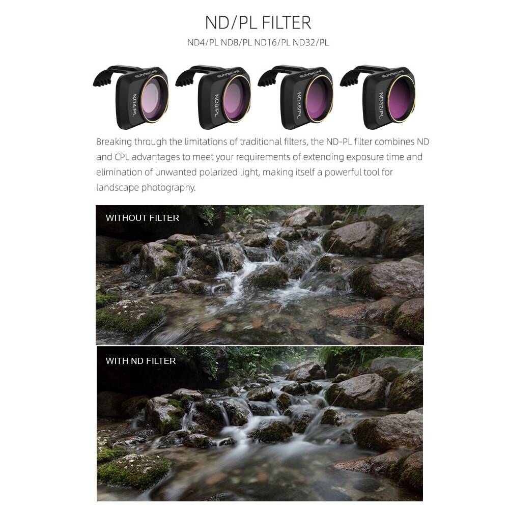 6 IN 1 Filter für DJI Mini 2 Drone UV CPL ND CPL ND NDPL4/8/16/32 Kamera objektiv Protector für DJI Mavic Mini Drone Zubehör