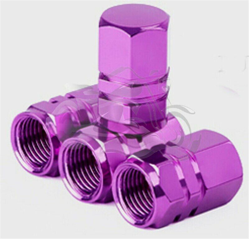 CNC koła opony cap dysza pokrywa dla KAWASAKI Z650 Z750 Z800 Z900 Z1000SX Z1000 ninja 400 650 300 250 250R ZX14R ZX10R 6R: Purple 2