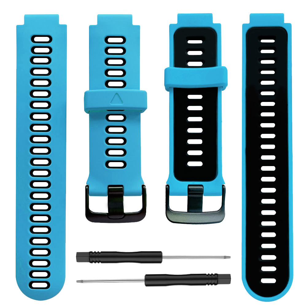 Correas de silicona para reloj inteligente Garmin Forerunner 735XT, pulsera de repuesto para Forerunner 220/230/235/620/630