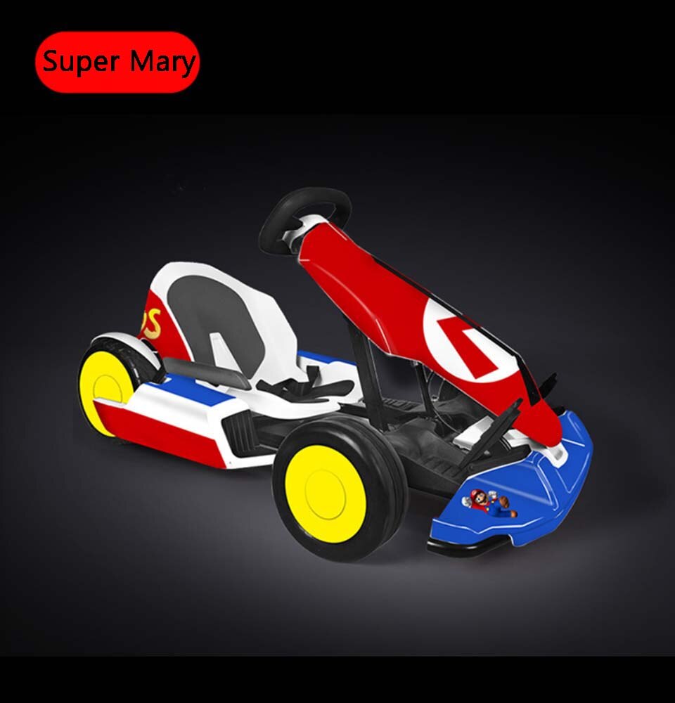 Kart Sticker Scooter Stickers Voor Xiaomi Ninebot Pro Balans Elektrische Scooter Accessoires Scooter Sticker: Super Mary