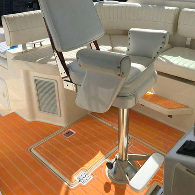1 rull 600 mmx 2000 x 6mm selvklebende eva båt yacht marine gulvbelegg imitert teak dekk ark pute