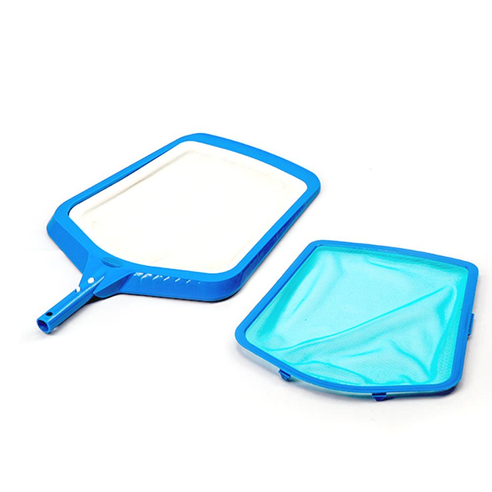 Swimming Pool Net Leaf Skimmer Rake Net Detachable Fine Mess Cleaning Net Rod Not Included Outdoor Pool Pond Cleaning Tools 20E