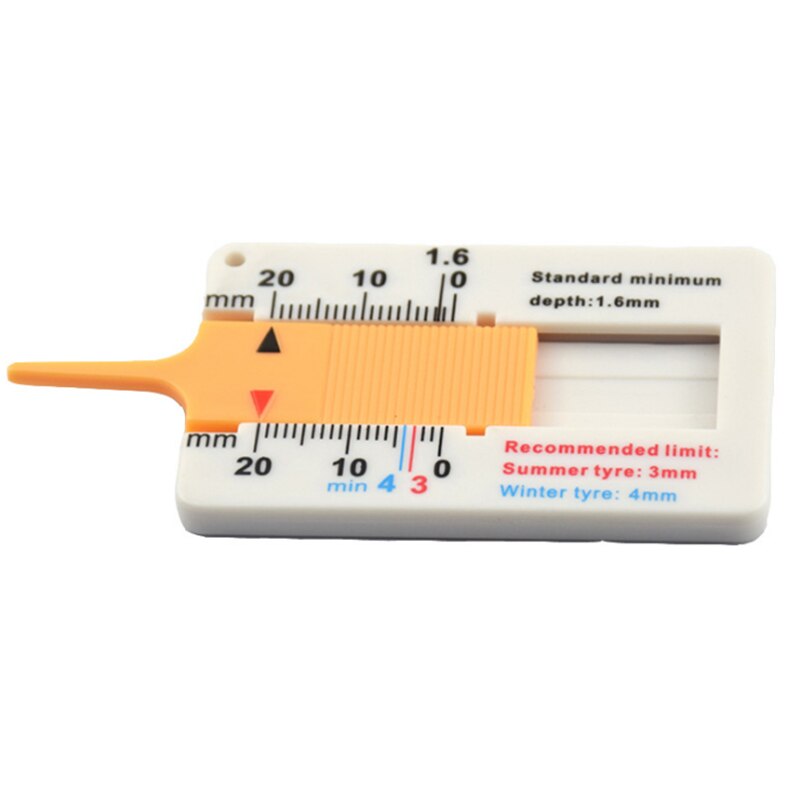 Digitaalinen syvyysmittari jarrusatula kulutuspinnan syvyysmittari lcd-renkaan kulutuspinnan mittari autonrenkaille 0-25.4mm mittaustyökalu jarrusatula: 1 pc