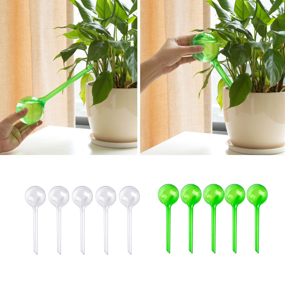 Boîtes pour arrosage automatique des plantes et fleurs en plastique distributeur d'eau, boule en PVC, outil pour arrosage automatique des plantes, jardin et maison