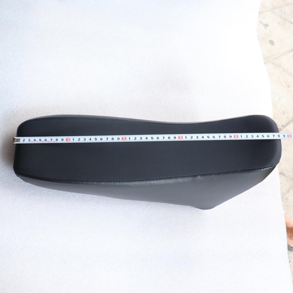 Fotelik motocyklowy czarny dla chińskich 2 suwowych 47cc 49cc dzieci Apollo mini Moto brud dół rower Orion Thumpstar