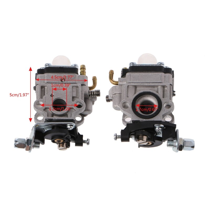 Two Brand New Carburetor Primer Bulbs – Fits Blade Z, Moby, 33cc Go-Kart, Bigfoot, Scooter – By Paul Eagle