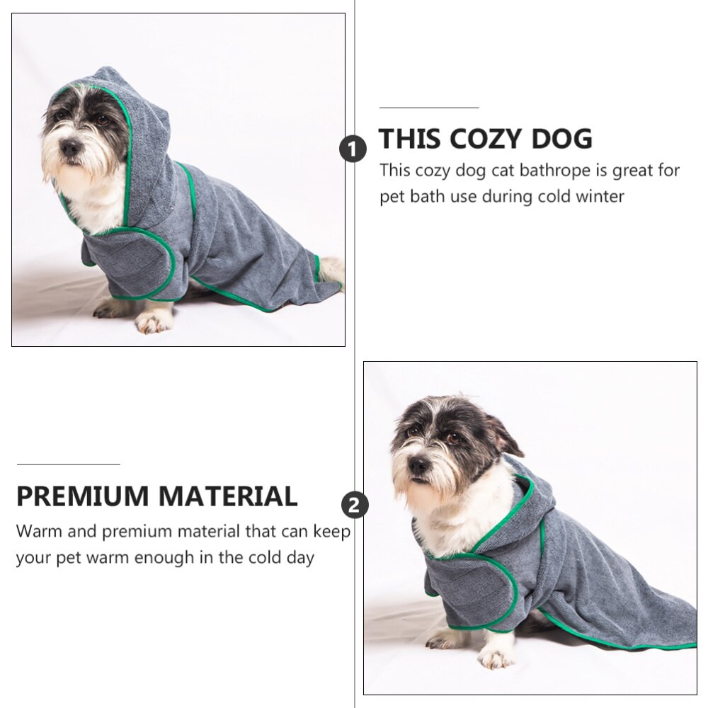 zwierzę domowe szlafrok kot domowy chłonny ręcznik szczeniak poręczny szlafrok artykuły dla zwierząt