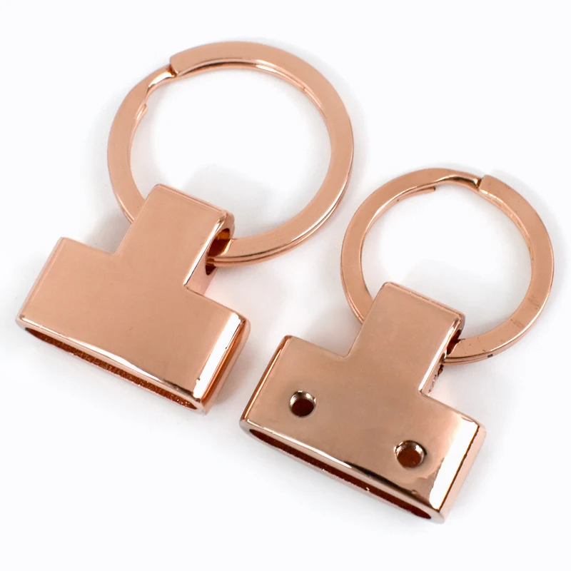 5/10/20Pcs 20/24mm O Rings Metal Buckles Keychain Hook Ring Buckle for Bag Strap Connector Clasp Webbing Clip Craft Accessories: 3/4" / Gold