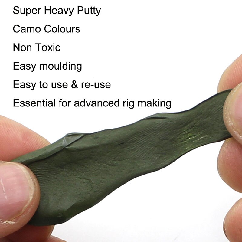 Masilla de tungsteno de 15g, Material para pesca de carpa, aparejo para carpa, equipo de pesca