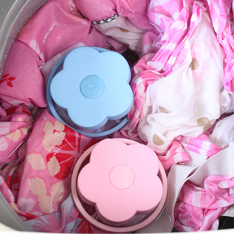 Bloem Wasmachine Haar Remover Drijvende Filter Netto Zak Haar Filter Haar Remover Wassen Bal Wasmachine Netje Met