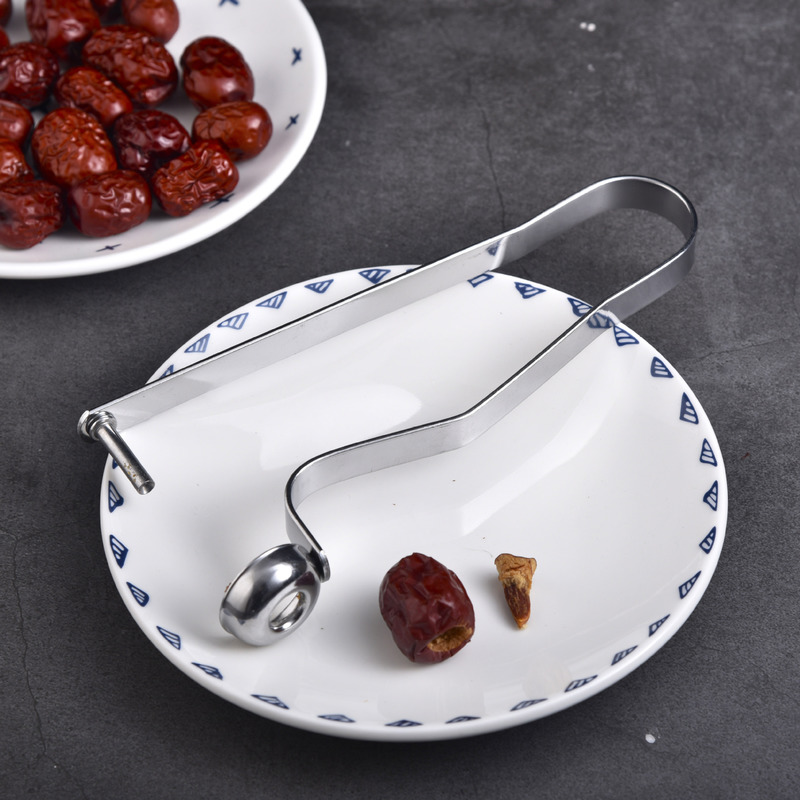 1Pcs Cherry Corer Fruit Zaad Core Remover Peer Rode Data Corer Zaaimachine Slicer Mes Keuken Gadgets Fruit &amp; Vegetable gereedschap