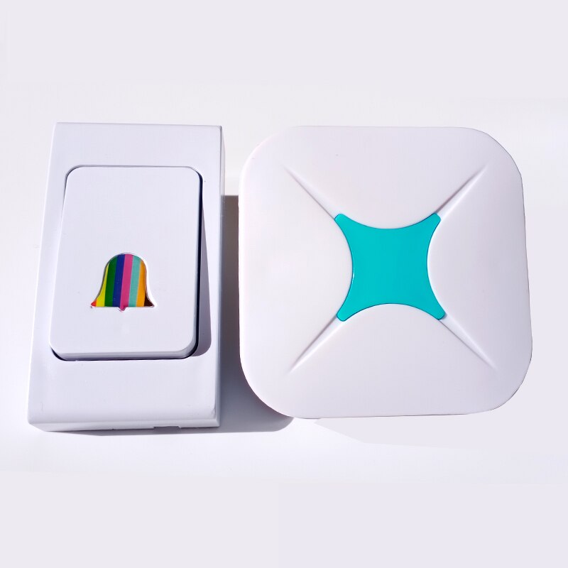 Ring Door Bell Wireless Chime AC Powered loud 32 Tune EU/US Plug Remote Control Home Hotel Security Smart musical waterproof: Default Title