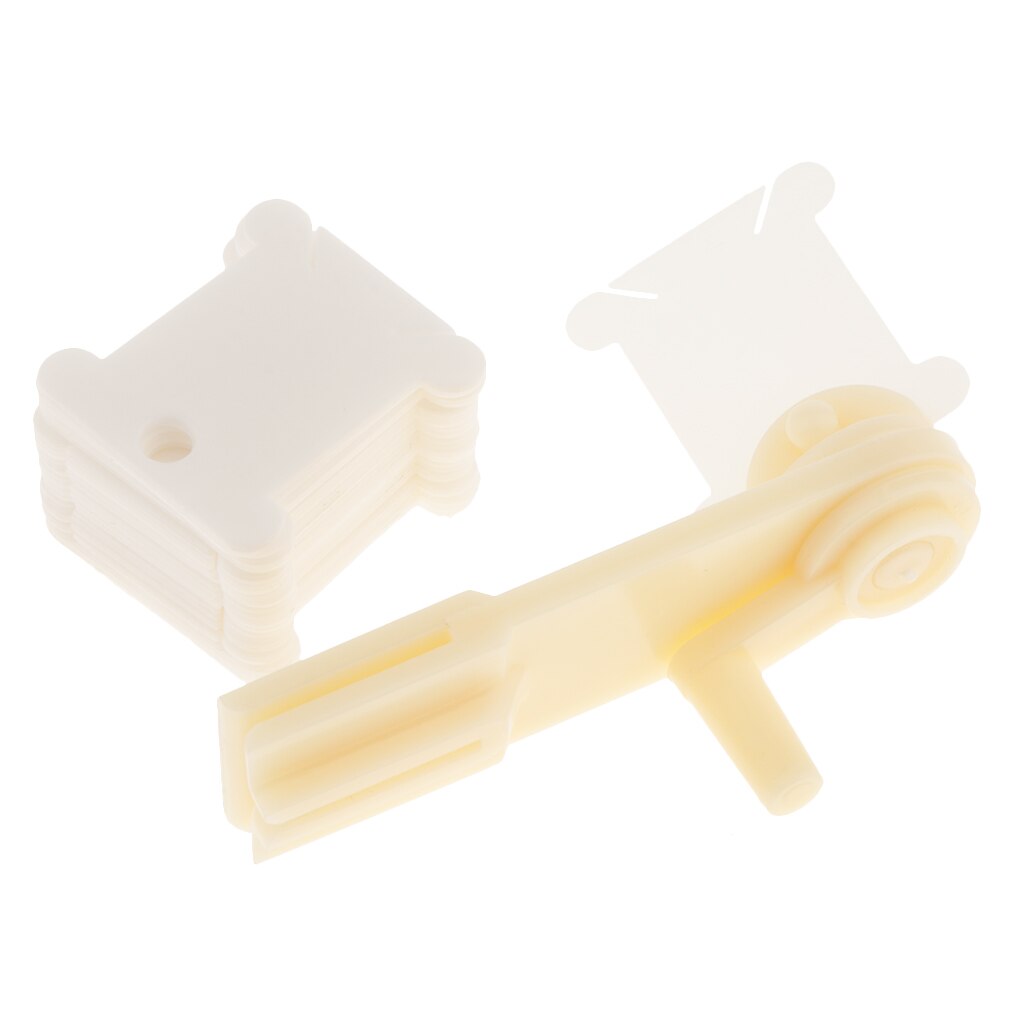 100 Stück Faden Spulen Transparent - Nähfaden Organizer