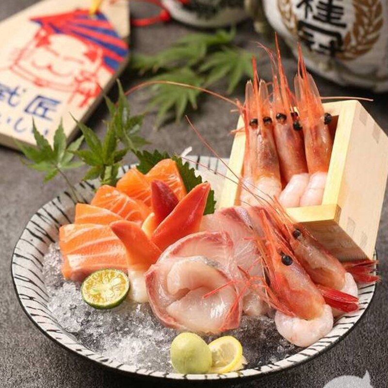 Multi Grid Snack Box Serving Tray Japanese Style Wooden Sushi Plate Candy Dessert Cuisine Storage Container