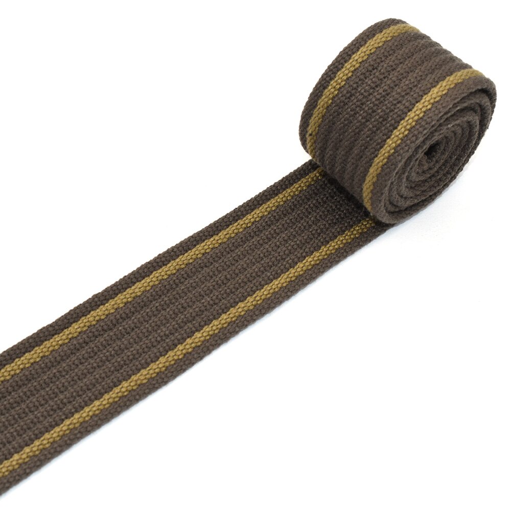1.5"Stripe Webbing Cotton Webbing Bag Strap Fabric belt Canvas Webbing Pet Collar webbing Knapsack Strapping for Textile Sewing