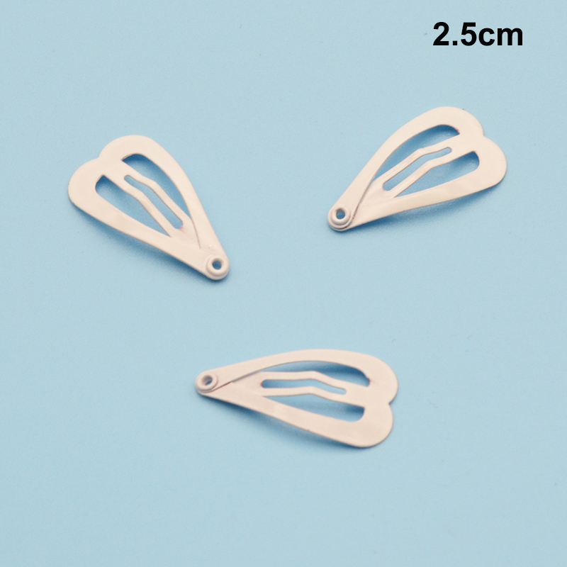 50 Stuks 2.5Cm 3Cm Mini Witte Ster Hart Haarclips Metalen Geometrische Haarspelden Voor Verpleegsters Haargrepen Zij Haar Glijbaan: GRIJS
