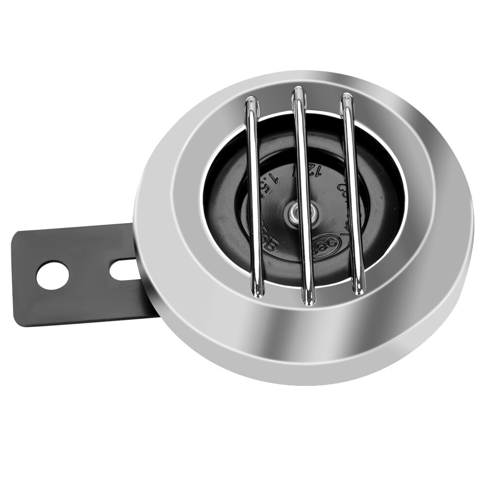For Scooter Moped Dirt Bike ATV Waterproof Round Loud Horn Speakers Universal Motorcycle Electric Horn Kit 12V Horn 1.5A 105db