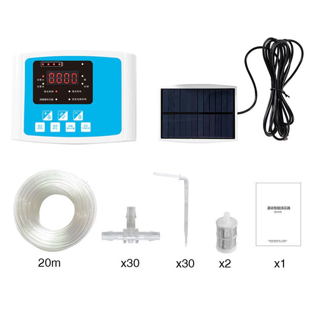 10m 15 Set Garden Automatic Irrigation Kit Watering Kit Drip Irrigation System Watering Irrigation Garden Irrigation Controller: F